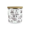 Purely Home Asian Scenes Lemon & Ginger Tea Canister -