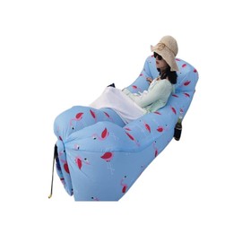 UCPORT Outdoor Air Sofa, Camping Bed, Sandy Beach, Air Cushion, Summer Vacation, Air Bed, Picnic, Outdoor, Camping, Stylish, 10 Types of Beds, Includes Pillows, Flamingo