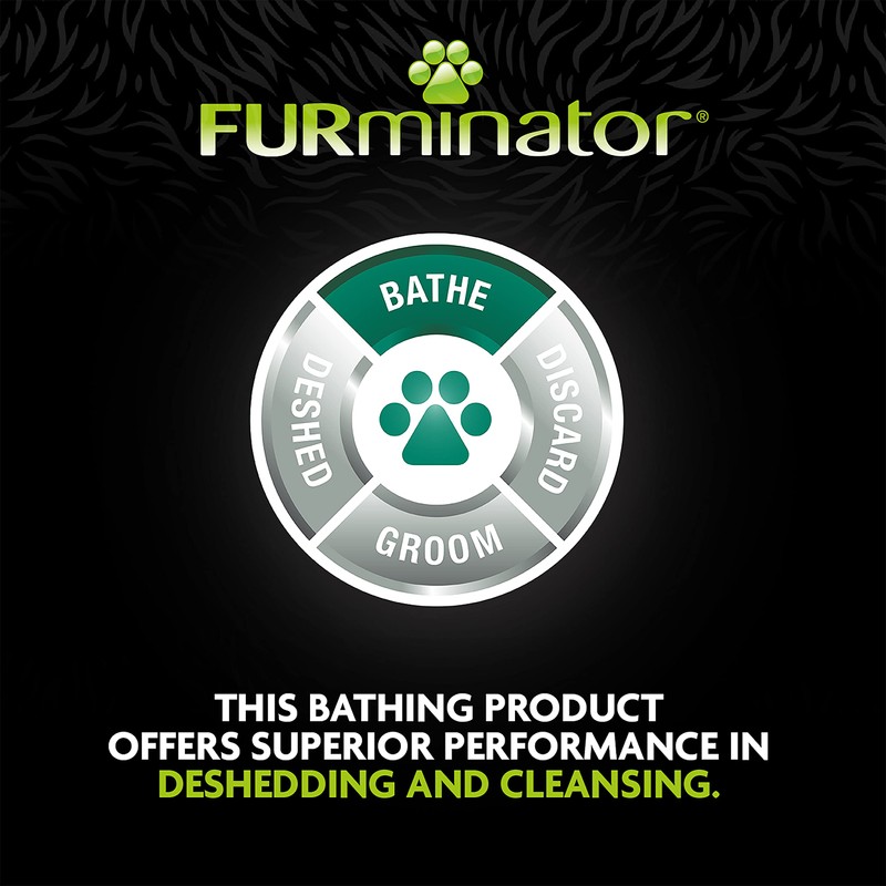 FURminator Deshedding Shampoo For Dogs 473ml, Colourless