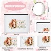 Geschenk-Set für Schweineliebhaber, lustiges Schweine-Make-up-Tasche, weiß, Pferde-Geschenkset