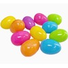 GiftExpress Plastic Bright Easter Egg Assortment 50 Pcs Perfect for