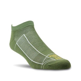 Farm to Feet Greensboro - Sport Light Cushion Low Cut Merino Wool Socks, WinterMoss, Large
