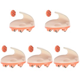 FOMIYES 5pcs Foot Massage Accessories - Neck & Back Massage Roller, Reusable, Magnetic Force, Slim Waist & Abs