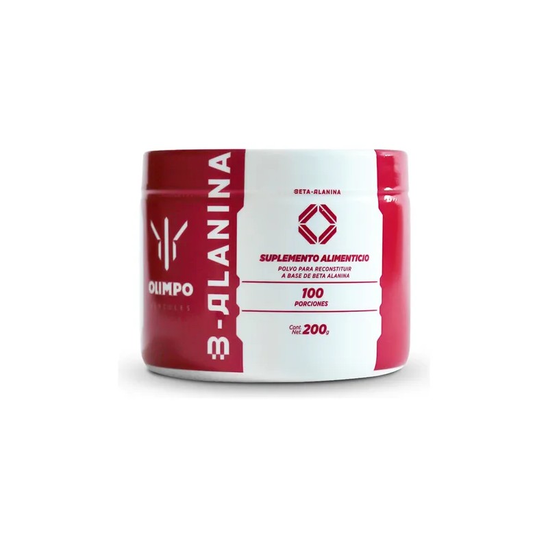 Beta Alanina Suplemento 200g, Hércules Sin Sabor, 100 Servs.