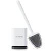 ASOBEAGE Deep Cleaner Toilet Brush: Silicone Toilet Brush with No-Slip