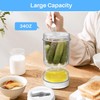 Flip Preserving Jar, Cucumber Jar, Flip Over Glass Kimchi Container