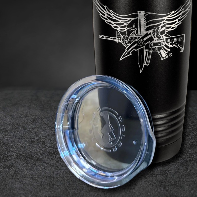 Center Mass, Inc. SWAT Operator 20 oz. Tumbler (BLACK)