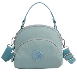 FAVORTALK Cross-Body Bag Crossbody Bags for Girls Large Crossbody Phone Bag for Ladies Women Waterproof Across Shoulder Bag Nylon Water Resistant Solid Color Cross Body Handbag - B36521