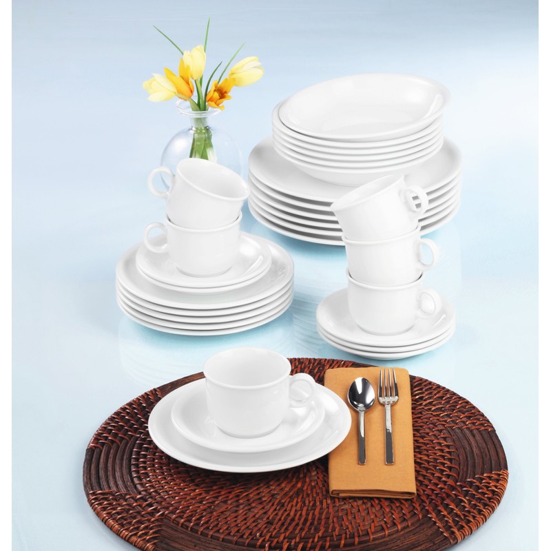 platter rect 35cm compact weiss uni 00007 by Seltmann Weiden