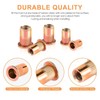 Pack of 120 Rivet Nuts M6 Insertion Nuts Carbon Steel