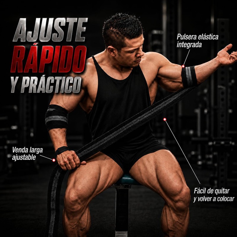 GN Fitness Coderas para gym - Coderas de compresion -