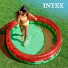 Intex 66-Inch Round Inflatable Outdoor Kids Swimming and Wading Watermelon