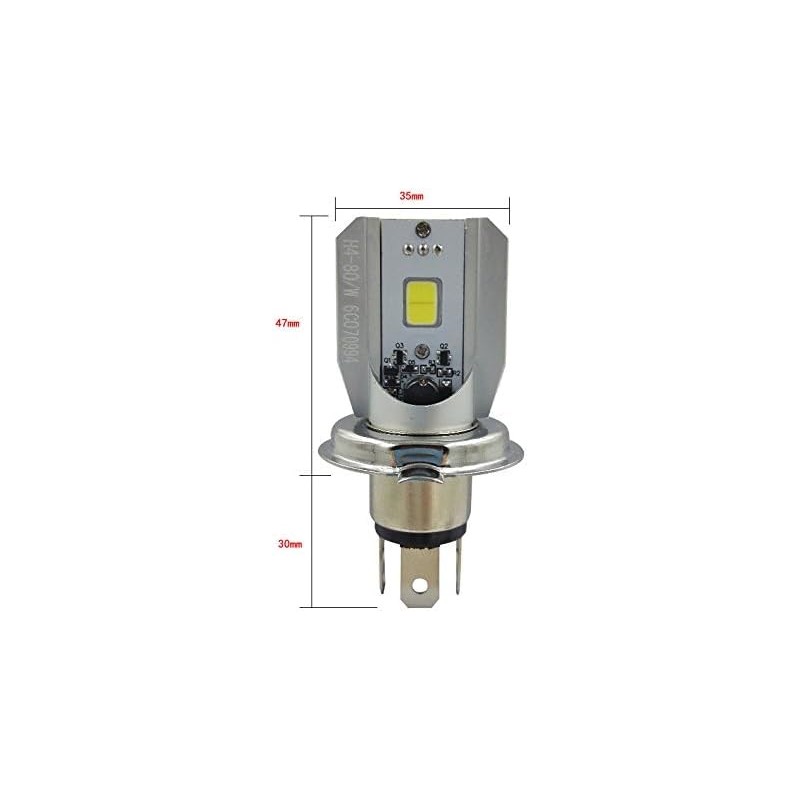 G-Parts Ultra Compact Easy Installation LED Headlight H4Hi/Lo 12V 12W