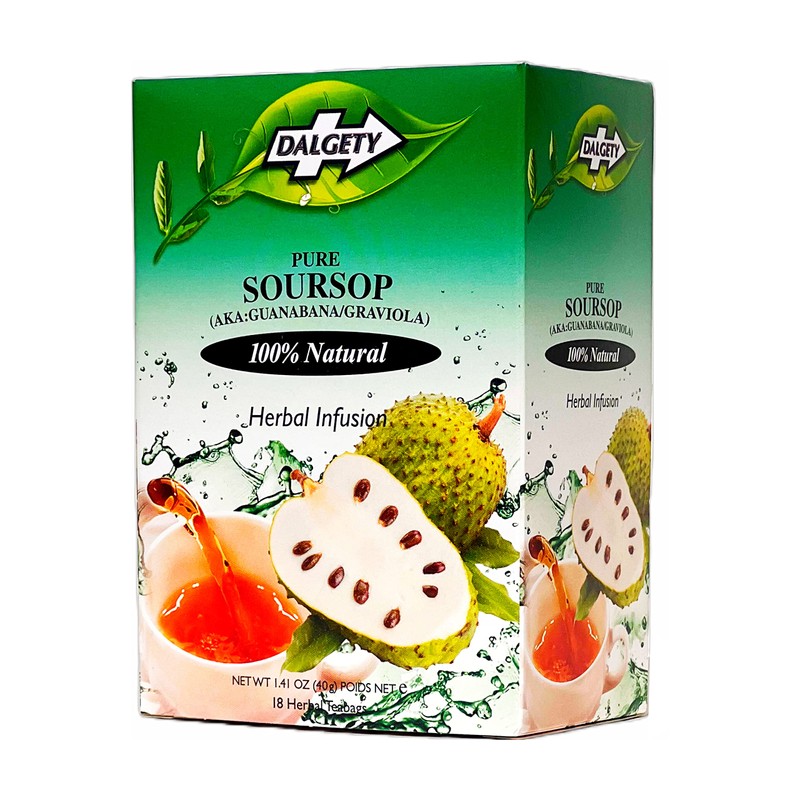 Dalgety Pure Soursop Herbal Infusion 6x40g Cartons (6 Pack) 100%
