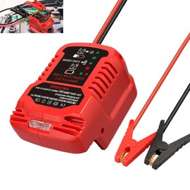 Jump Starter Adapter for Craftsman 20V V20 Li-ion Battery Powered with Jumper Cable Clamps Portable Car Charger Jump Starter(Battery Not Included)