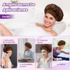 Yakite Tubos para Cabello Sin Calor,4Pcs Heatless Curls con Gorro