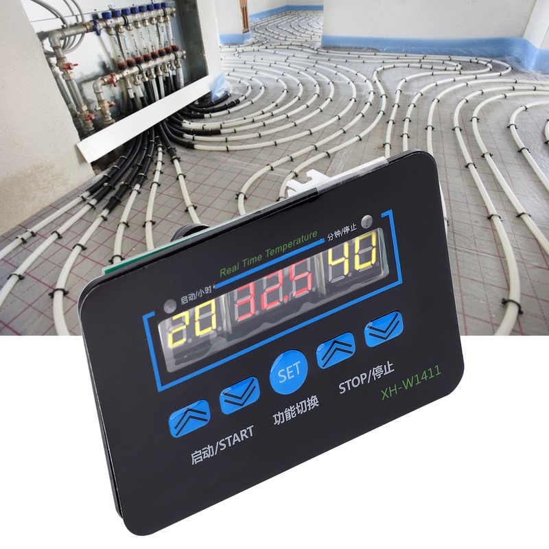 3 Window Display Temperature Controller -19-99℃ Thermostat Module for Air