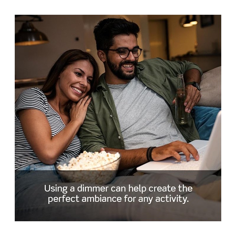 Leviton Toggle Slide Dimmer Switch for Dimmable LED, Halogen and