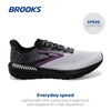 Brooks Women’s Launch GTS 10 Supportive Running Shoe - Black/White/Violet