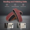 Yofuly Sanding Belts 330 x 30 mm (120/320/600/800/1000 Mesh 4