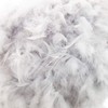 Eye-Catching and Modern Real Natural Grey Feather Decorated Small Pendant
