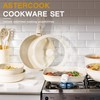 Astercook 23 Pcs Pots and Pans Non Stick Ceramic Cookware