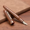 Jinhao X159 Pluma estilográfica 8 Punta fina, café con clip
