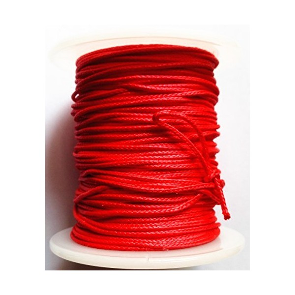 GPP Red Bow Fishing Line (165ft/50m Spool 200-pounds,Dia 1.2mm)