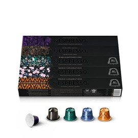 Nespresso RO-E05K01 Popular Coffee Set, 5 Types (50 Cups), Original Exclusive Capsules