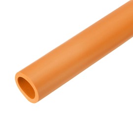 QUARKZMAN Pipe Insulation Foam Pipe Insulation 36 mm ID 48 mm OD 24 Inch Heat Protection for Frost Protection, Handle Insulation, Orange