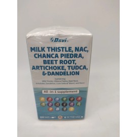 Dsvi Milk Thistle 300mg NAC Chanca Piedra Beet Root Artichoke Tudca Exp 09/2027