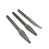 Wilde Tool 3pc 5/32 Diamond 1/4in Cape and Round Chisel