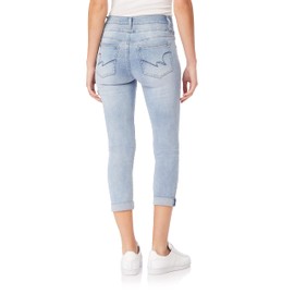 WallFlower Women's Size Sassy Crop High-Rise Insta Soft Juniors (Standard, Taffy, 22 Plus