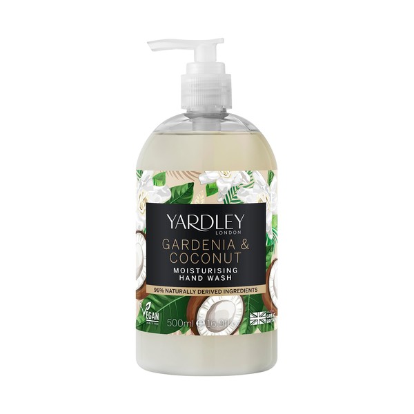 Yardley London Deluxe Gardenia Botanical Coconut Hand Wash 500ml