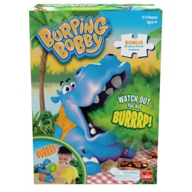 Goliath Feed the Hippo Stinky Food Game with Puzzle for 2 to 4 Players Ages 4 and Up