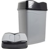 VR7 – 15 Liter Rubbish Bin, High-Grade Plastic Swing Bin