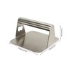 Burger Press Rectangular 304 Stainless Steel Burger Smasher Non Stick