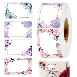 KEWUF 250 Stück etiketten selbstklebend, etiketten selbstklebend, Marmeladen Etiketten Selbstklebend, Etiketten Zum Beschriften, Klebeetiketten Marmelade Für Marmeladengläser Flaschen Gewürzgläser（B）