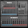 Mayouko 55PCS Magnetic Nut Driver Set, Impact Driver Bit Set,