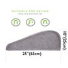 PGlife Hair Towels Wrap, Microfiber Super Absorbent Quick Drying Hair