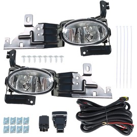 Labwork Left and Right Bumper Fog Lights For 2011 2012 Honda Accord Driving Lamp