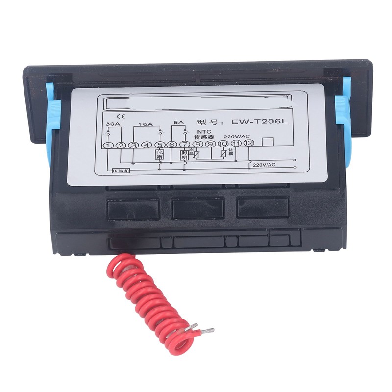 Digital Display Thermostat with Dual Sensors PID Temperature Controller for