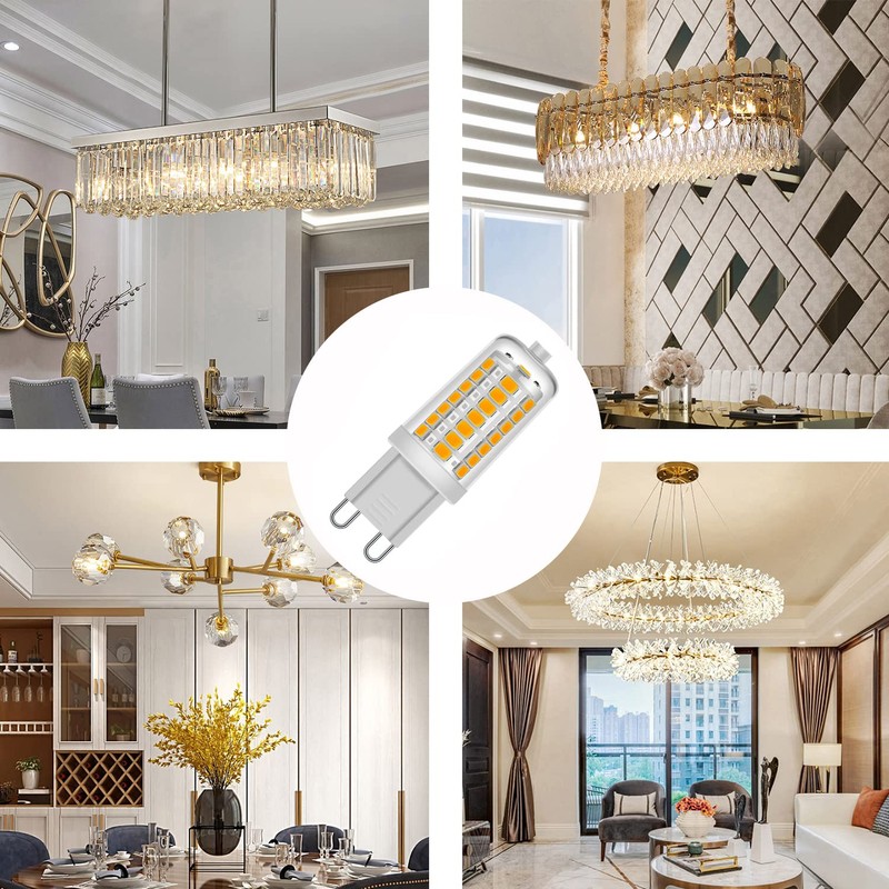 JUNSHI G9 LED Bulb Dimmable 3.5W,25W 30W 35W G9 Halogen