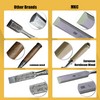 6 Piece Wood Chisel Set Woodworking Chisel Kit with Chrome-Vanadium