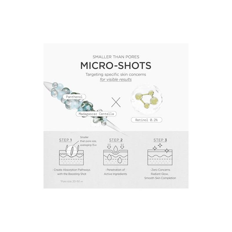 SKIN1004 Madagascar Centella Retinol 0.2 Boosting Shot Ampoule 30ml