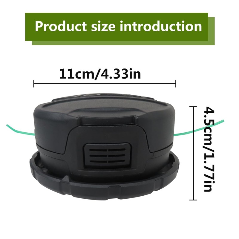 0.080" 20Ft Trimmer Head for Dewalt DCST920 DCST922 DCST970 DCST990