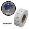Perco Best by 1 Line Labels - 1 Sleeve, 8,000