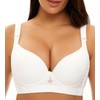 SEA BBOT Seamless Push Up Bra for Women Underwire U