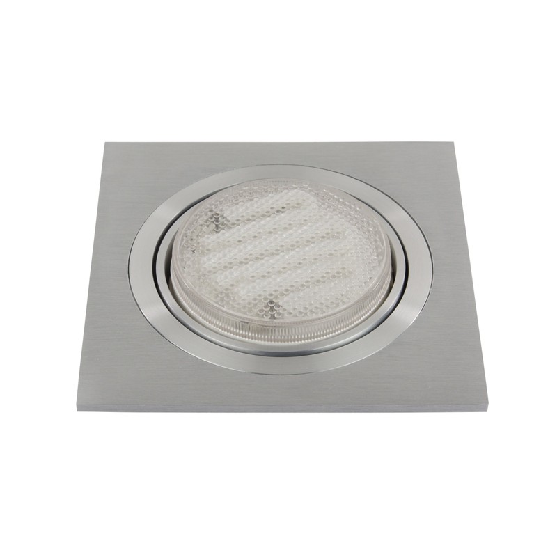 XQ-lite GX53 Recessed Spotlight, 4 Square, Adjustable, XQ0961
