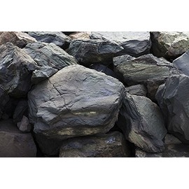 Aquarium Background - Intense Rock - Detailed - 3D Look - Various Sizes (30x48)